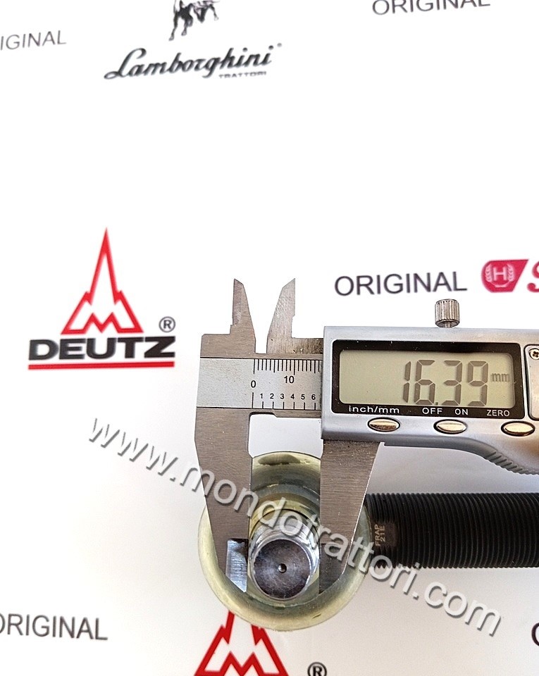 Snodo a sfera - 0.010.0487.4 - originale SDF, SAME, Deutz-Fahr, Lamborghini, Hurlimann - imagine 2