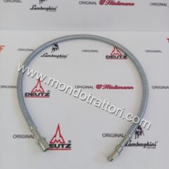 Tubo comando differenziale L= 830mm - 0.009.3583.3/20 - originale SDF, SAME, Deutz-Fahr, Lamborghini, Hürlimann