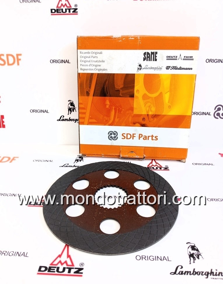 Disco freno - 0.154.5459.0/10 – originale SDF, SAME, Deutz Fahr, Lamborghini, Hurlimann