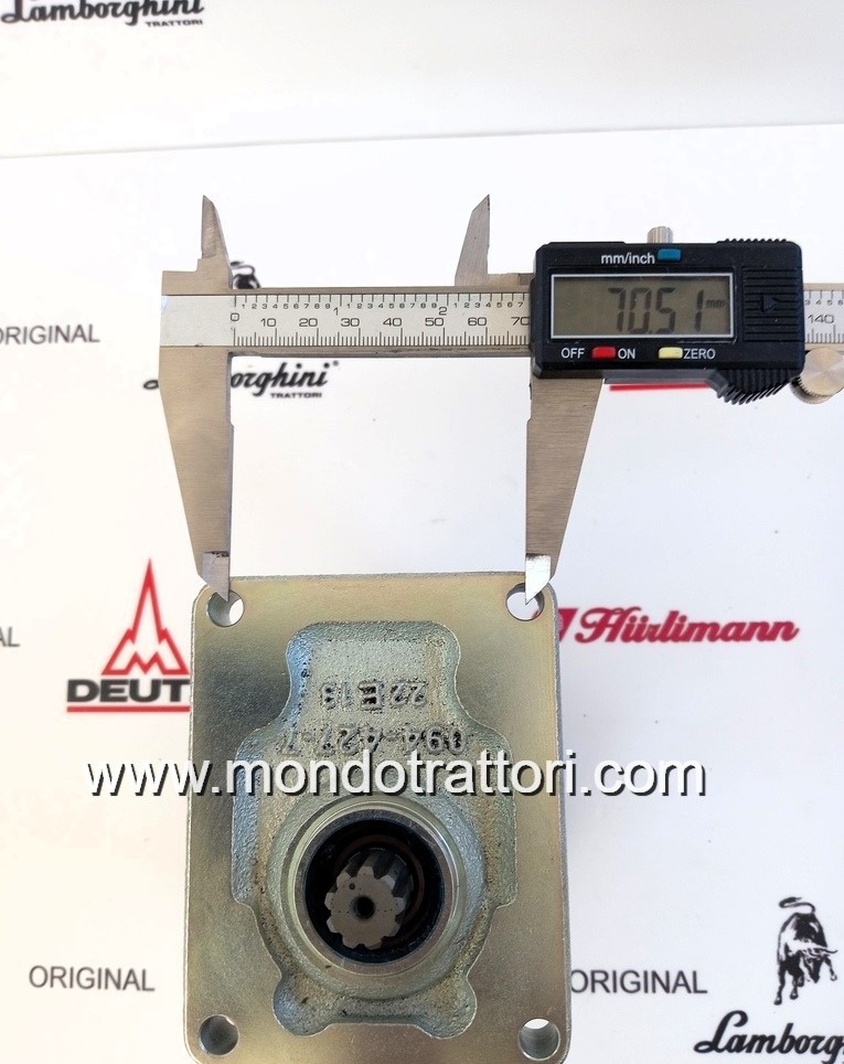 Pompa idraulica - 2.4539.020.0 – originale SDF, SAME, Lamborghini, Hurlimann - imagine 4